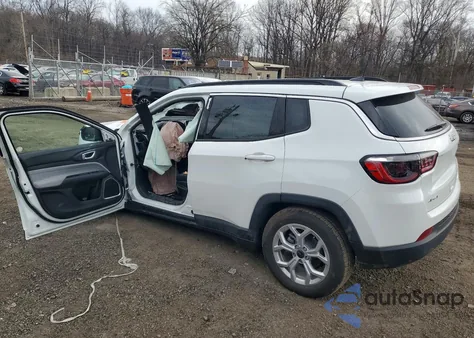 2025 Jeep Compass Latitude из США, поврежденный, VIN 3C4NJDBN3ST603453